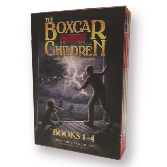 The Boxcar Children Books 1-4 Paperback Set by Gertrude Chandler Warner - Picture 1 of 12